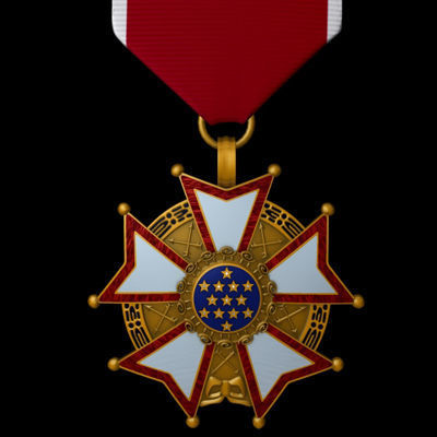 Legion Of Merit medal 3D model_2