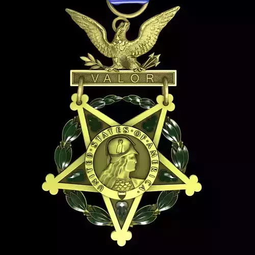 Medal Of Honor US Army 3D model