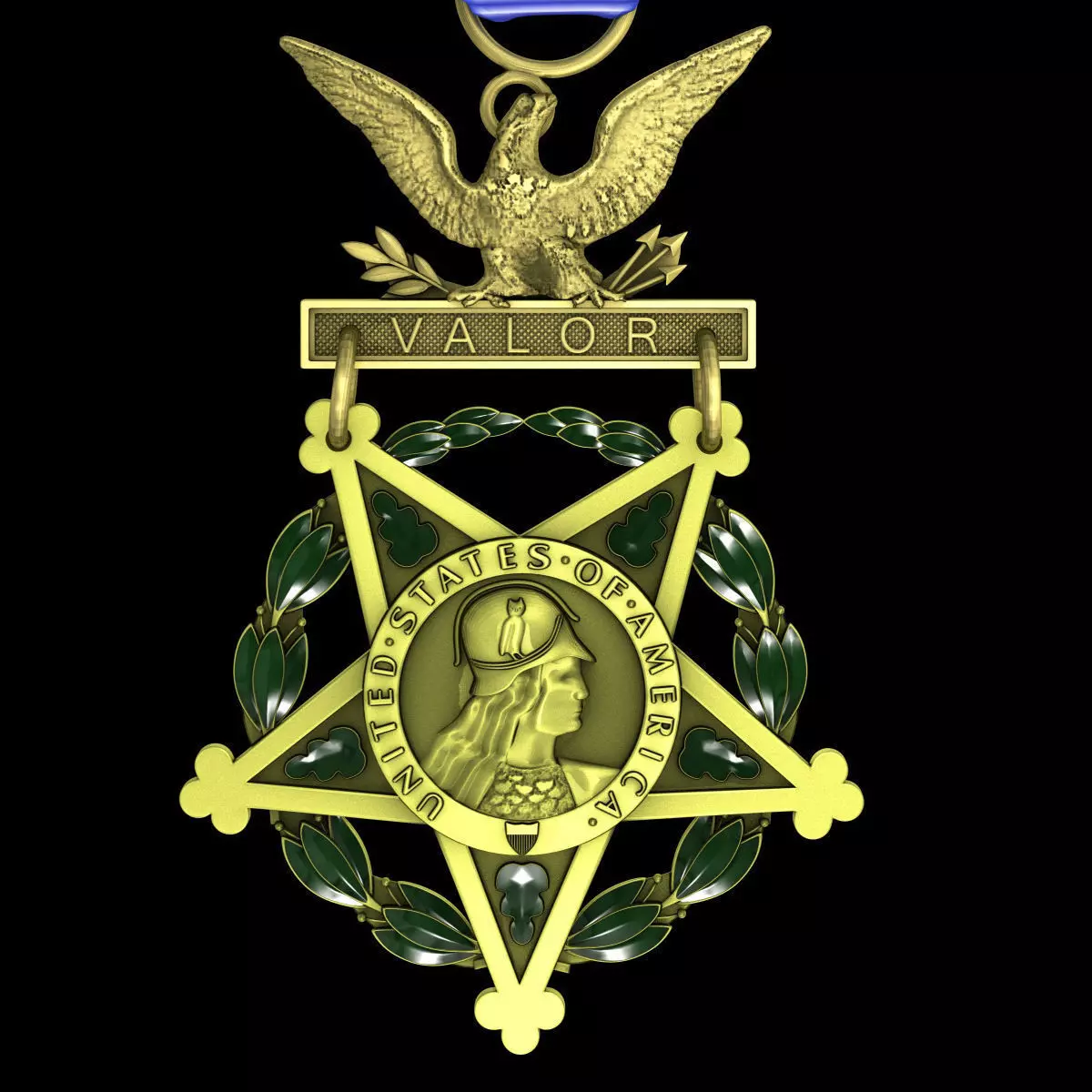 Medal Of Honor US Army 3D model_0