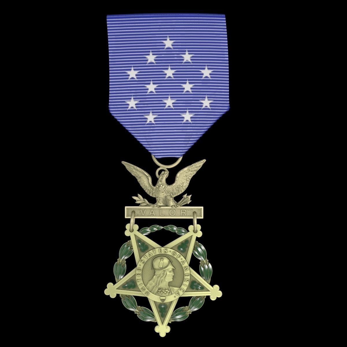 Medal Of Honor US Army 3D model_5