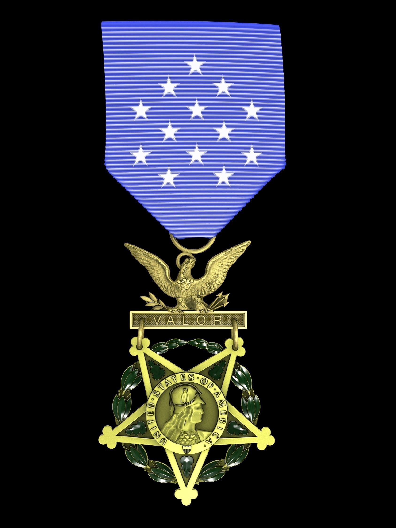 Medal Of Honor US Army 3D model_2
