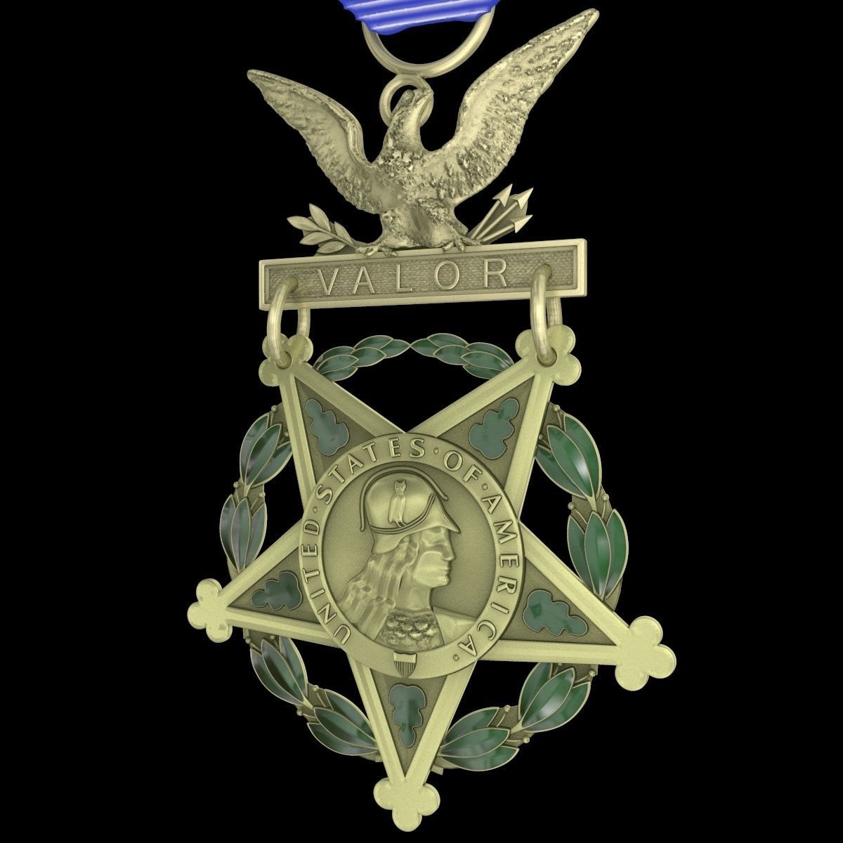 Medal Of Honor US Army 3D model_6