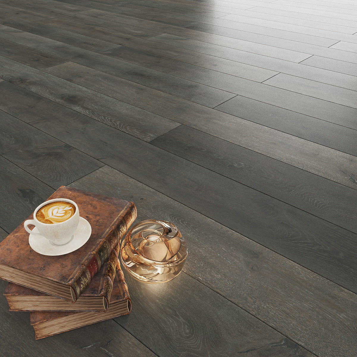 Parquet Oak Createur 3D model_1