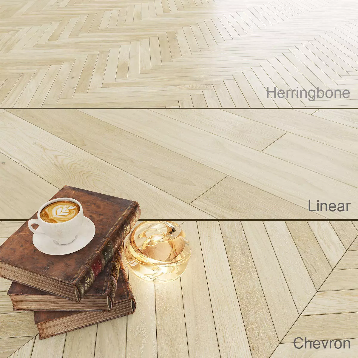 Parquet Oak Cheesecake Grande 3D model_0