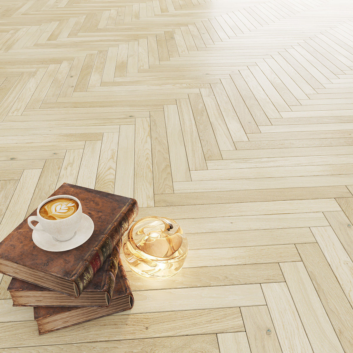 Parquet Oak Cheesecake Grande 3D model_3