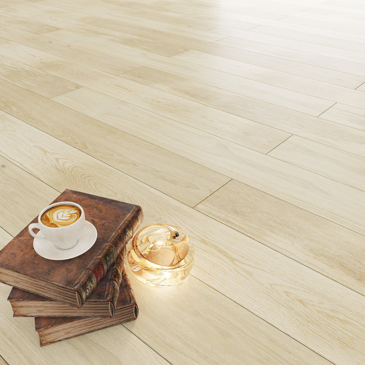 Parquet Oak Cheesecake Grande 3D model_2