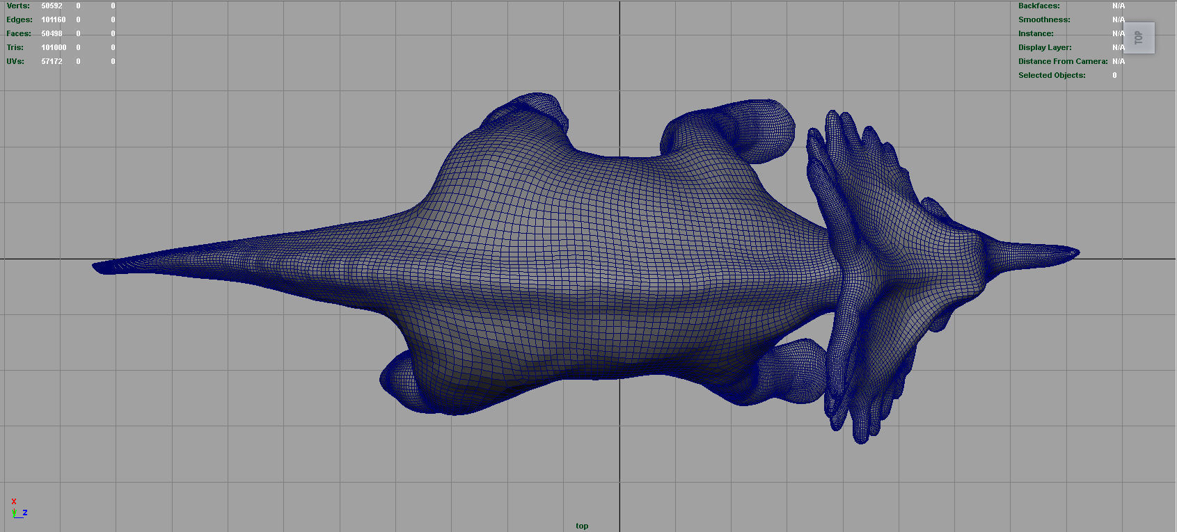 Triceratops dinosaur 3D model_7