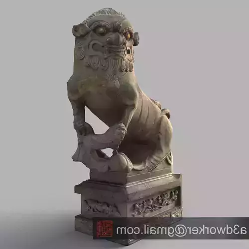 Lion-statue-015F lion statue