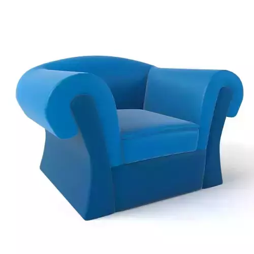Cartoon Armchair Model 19 3D model