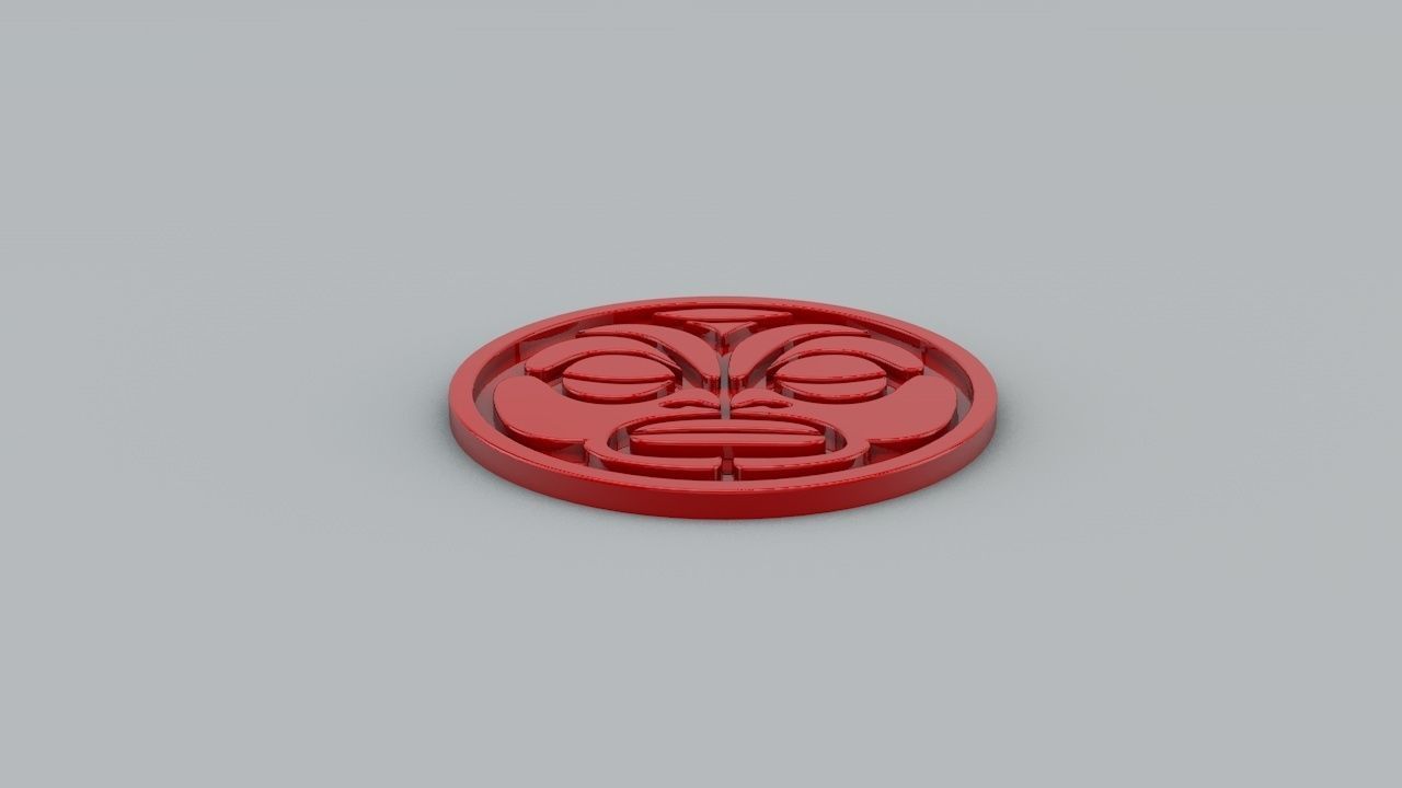 COFFEE COASTER 3D print model_2