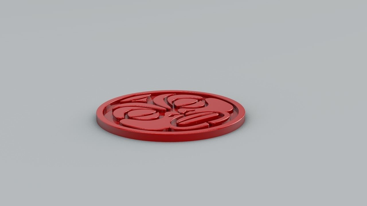 COFFEE COASTER 3D print model_3