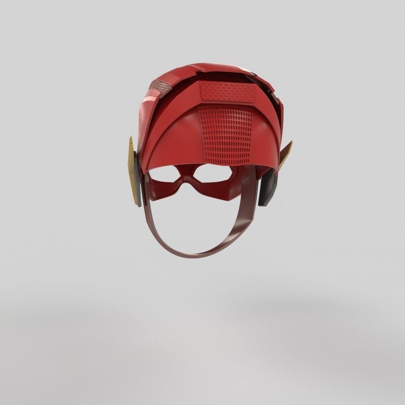 Justice League Flash Helmet 3D print model_25