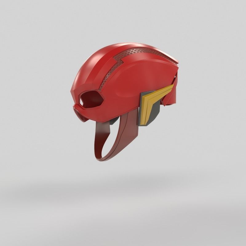 Justice League Flash Helmet 3D print model_23