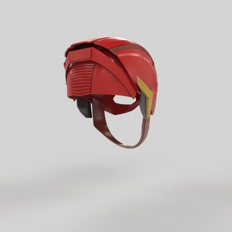 Justice League Flash Helmet 3D print model_26