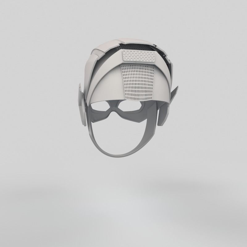 Justice League Flash Helmet 3D print model_18