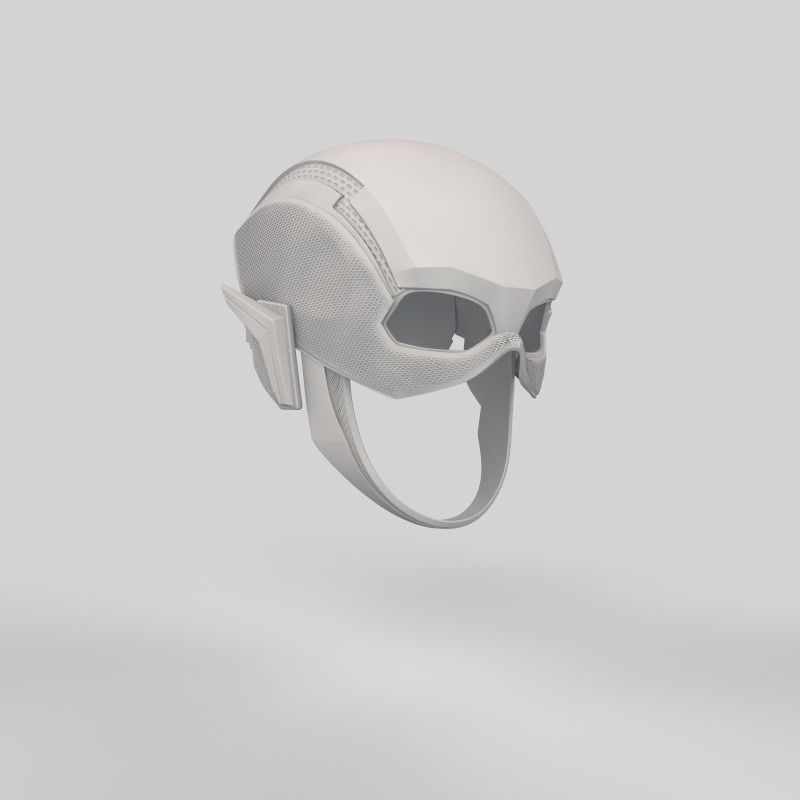 Justice League Flash Helmet 3D print model_7