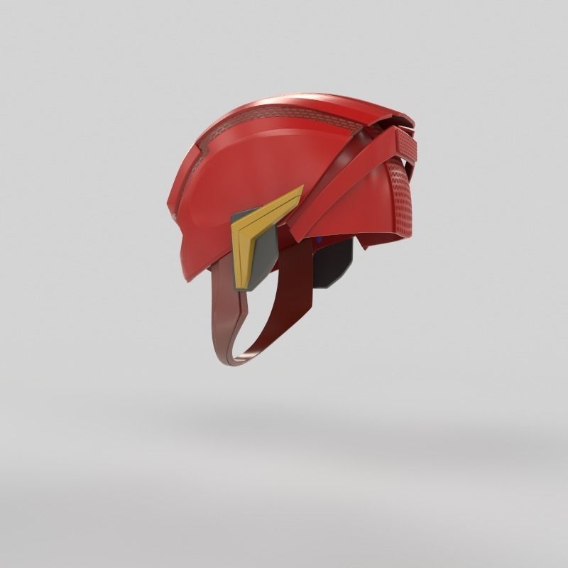 Justice League Flash Helmet 3D print model_24
