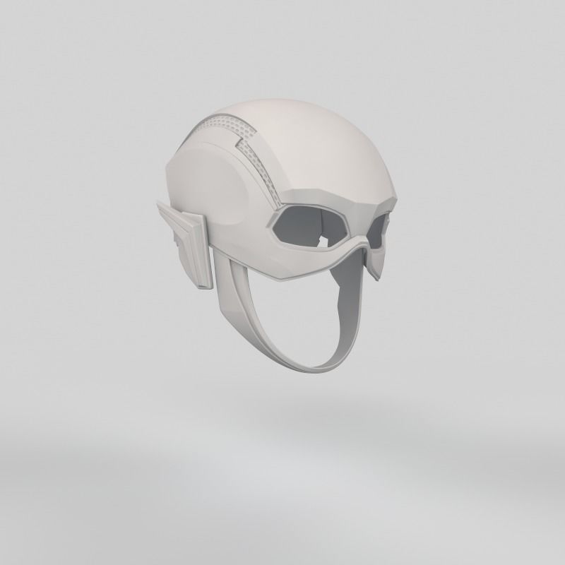 Justice League Flash Helmet 3D print model_14