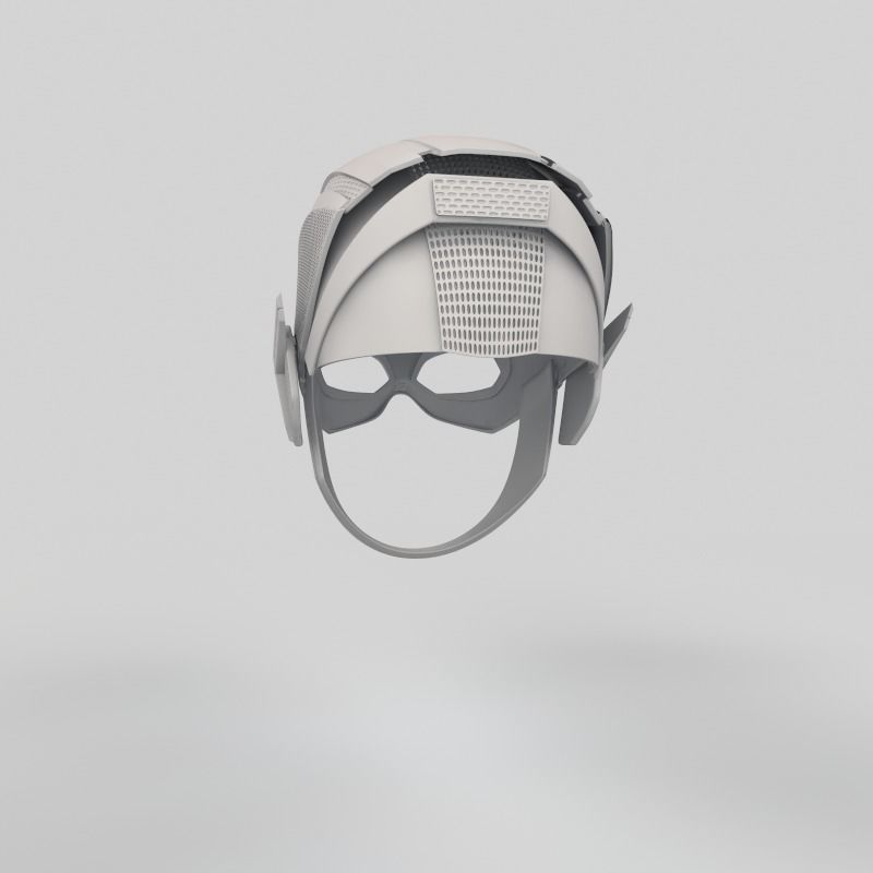 Justice League Flash Helmet 3D print model_11