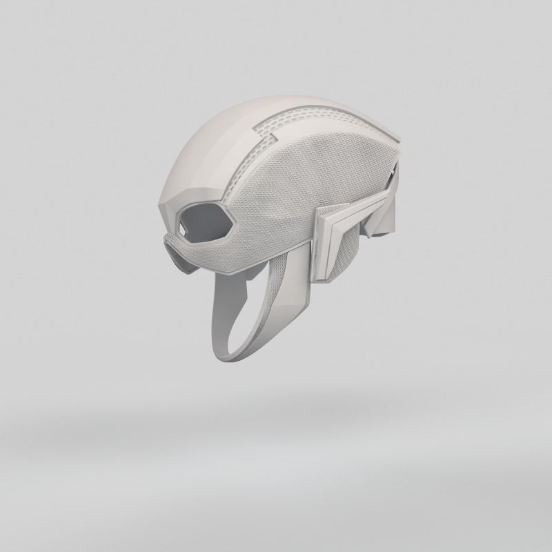 Justice League Flash Helmet 3D print model_9