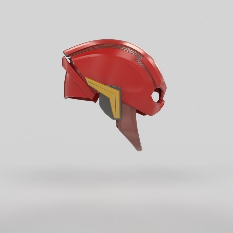 Justice League Flash Helmet 3D print model_27