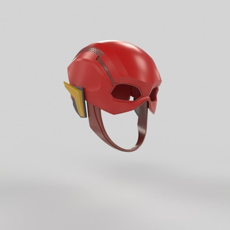 Justice League Flash Helmet 3D print model_21