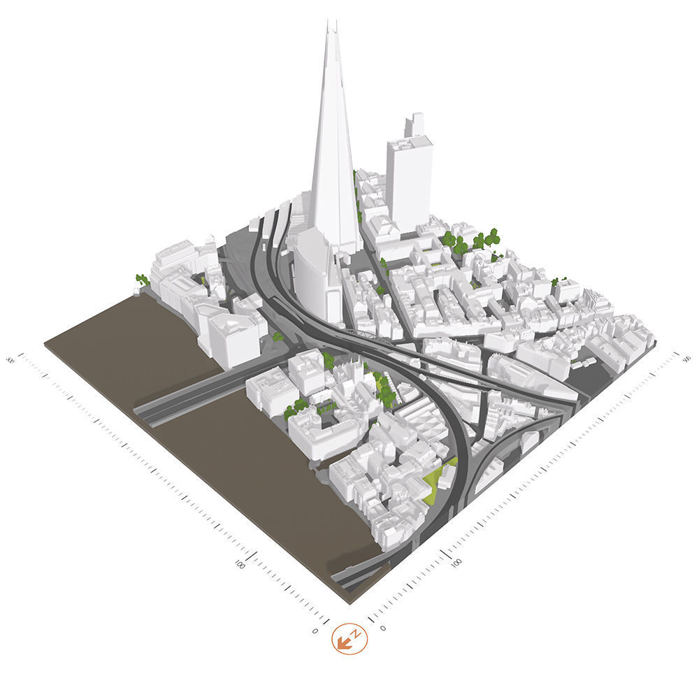 Free 3D Model of London - Sample of AccuCities Level 3 Model Free 3D model_3