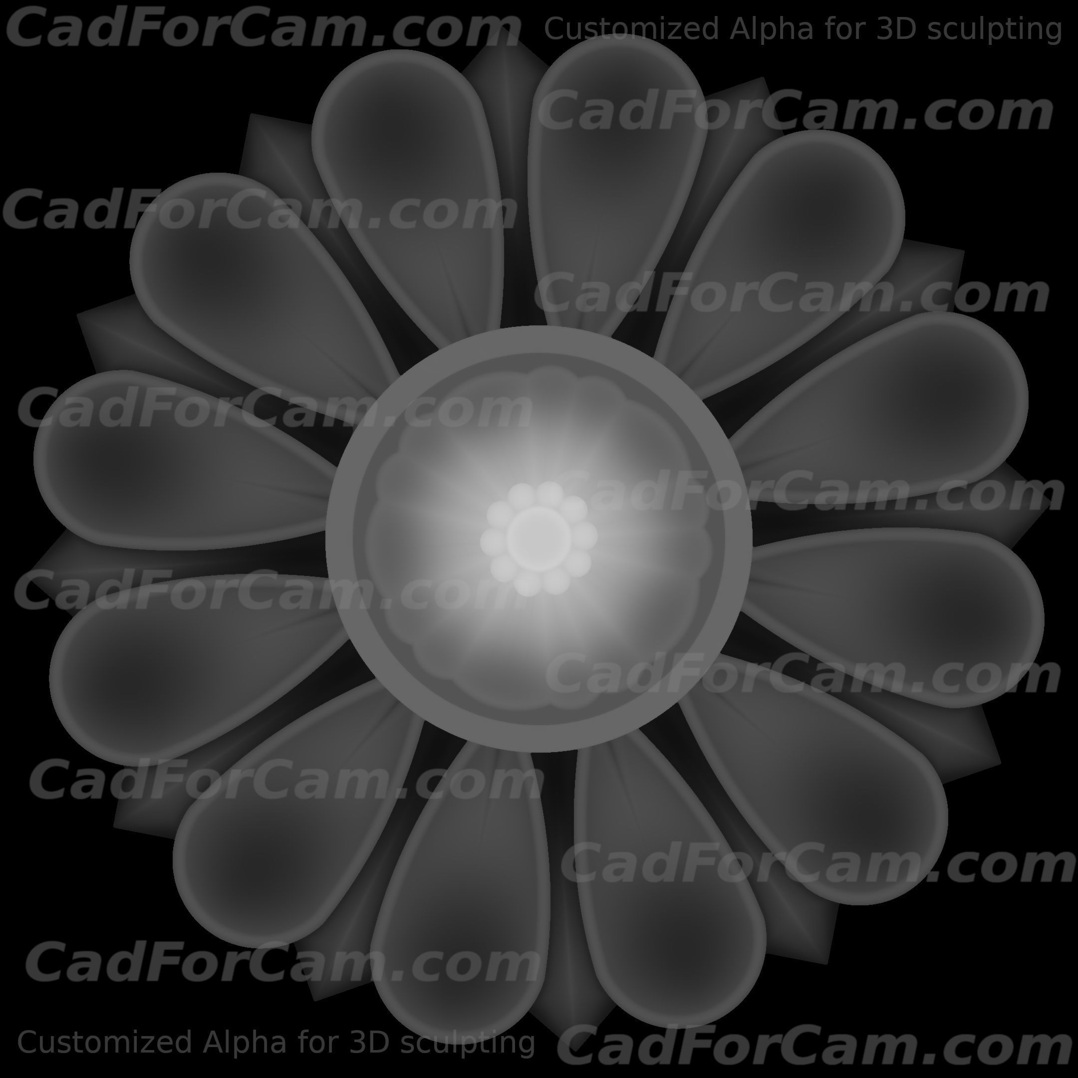 Flower bas-relief for cnc FLCFC0B 3D print model_10