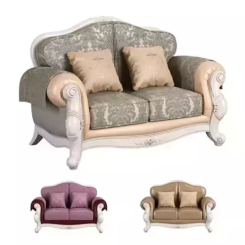 230 Carpenter Sofa C  2 seats 1745x974x1020