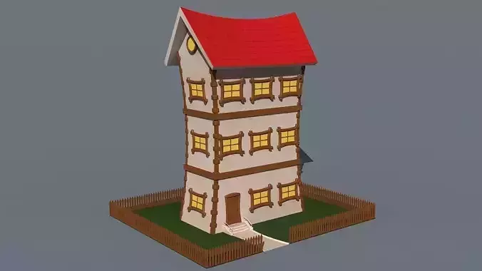Cartoon Build Model 01