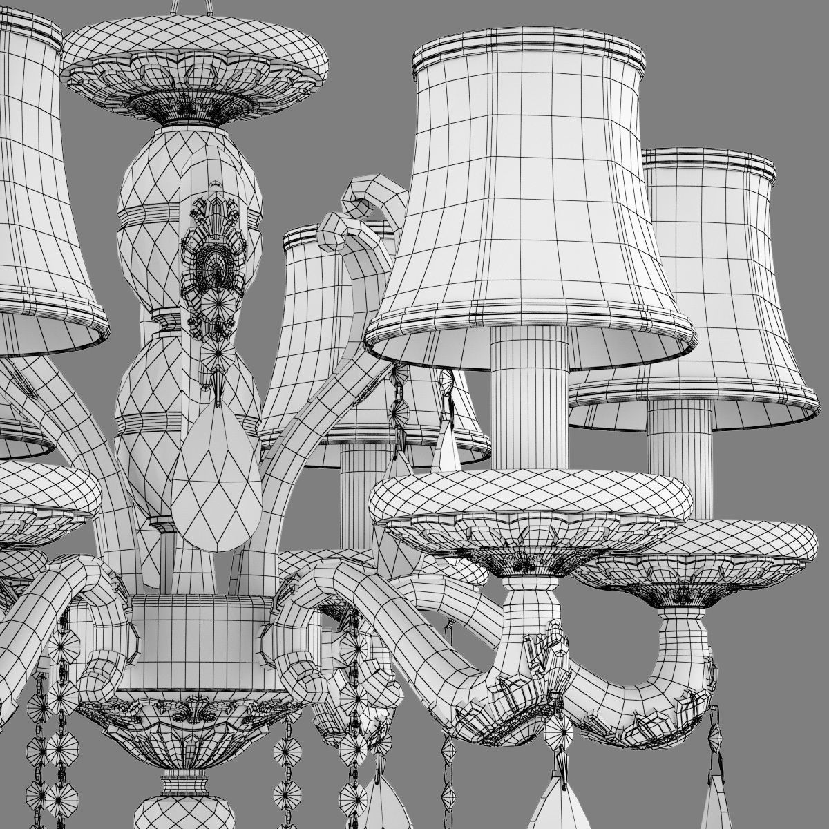697062 Fastosita Osgona Chandelier 3D model_7