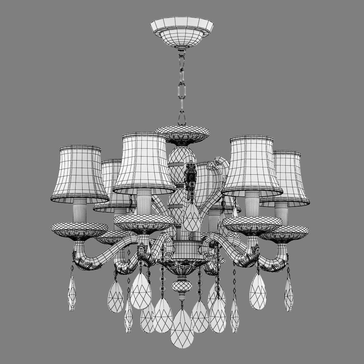 697062 Fastosita Osgona Chandelier 3D model_5