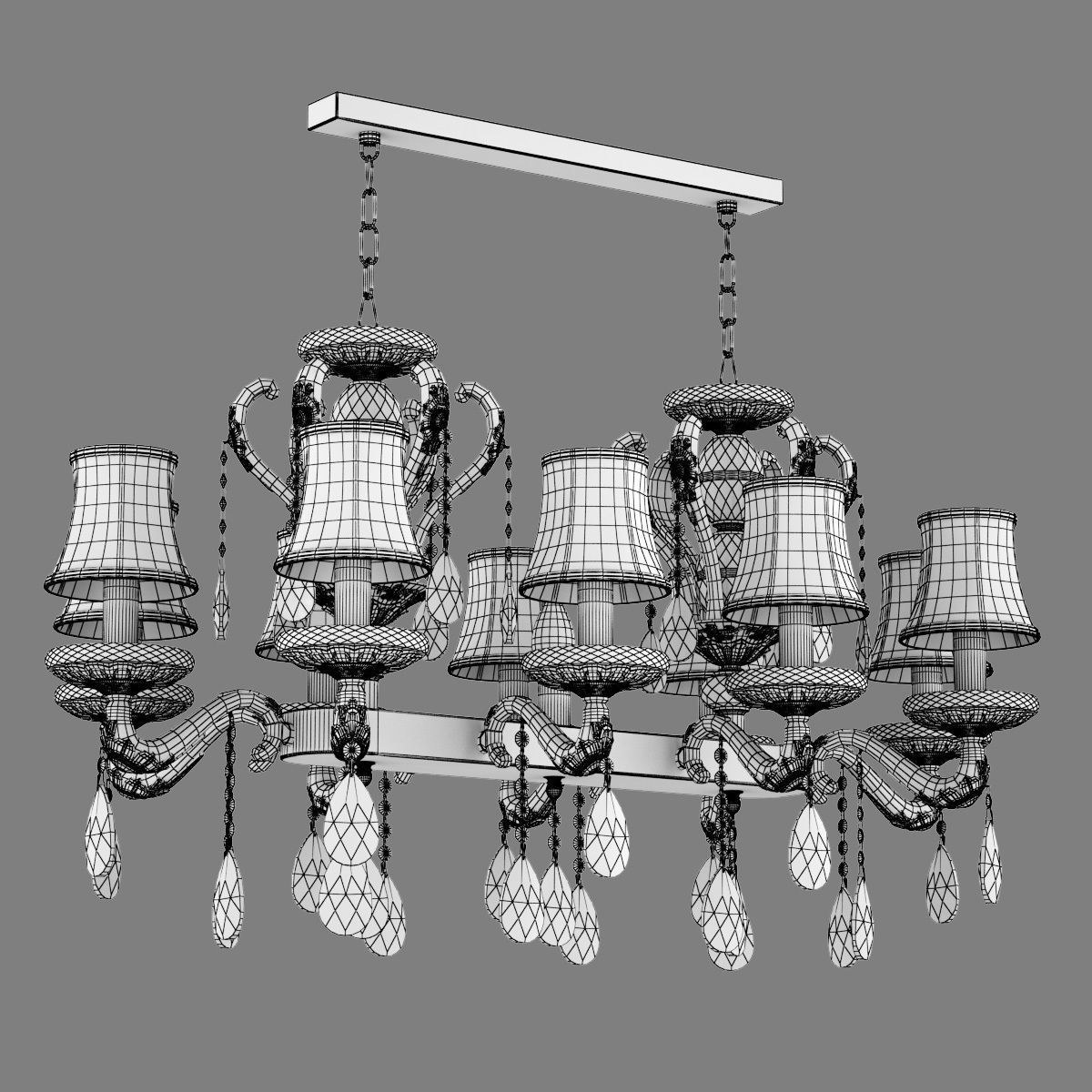 697112 Fastosita Osgona Chandelier 3D model_4