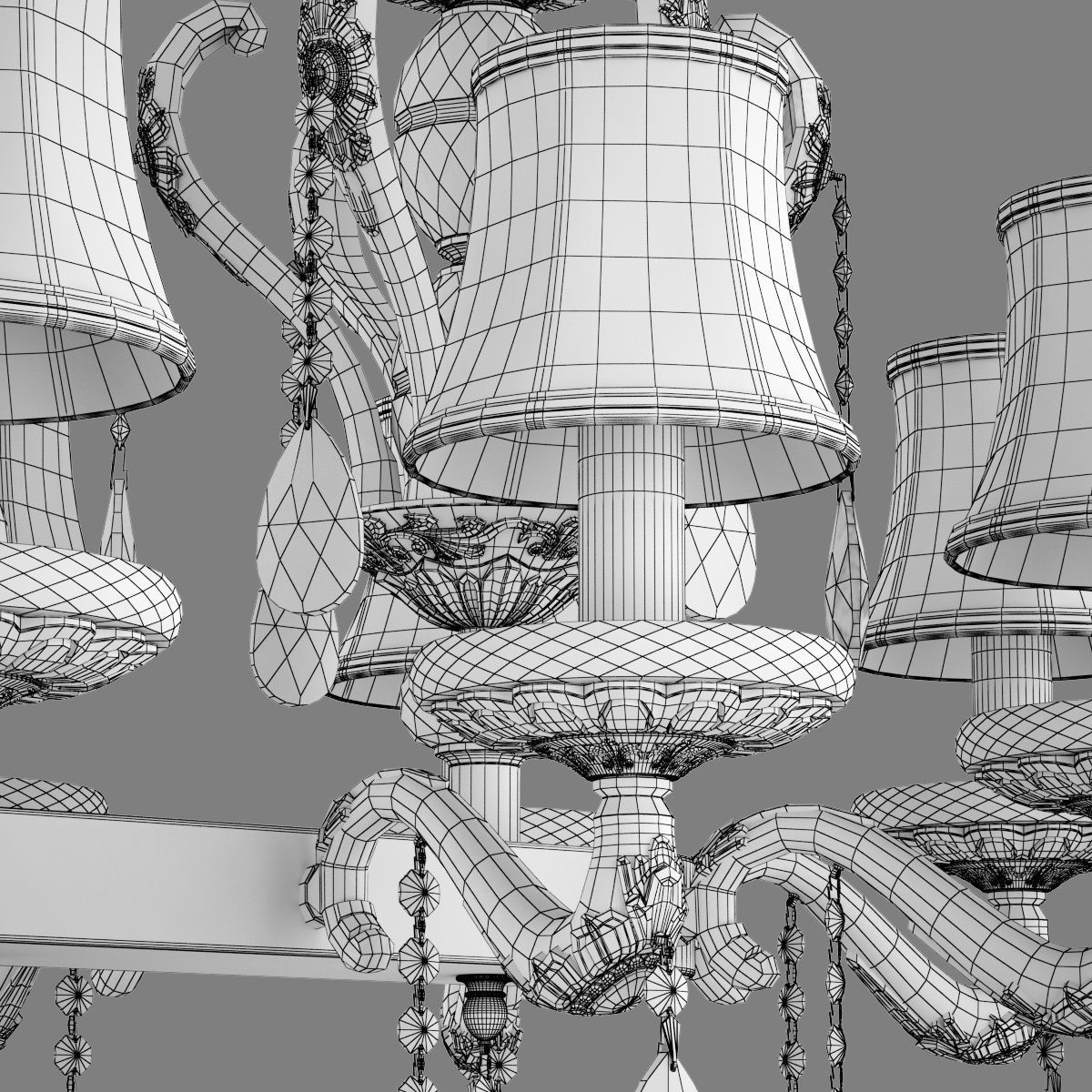 697112 Fastosita Osgona Chandelier 3D model_6
