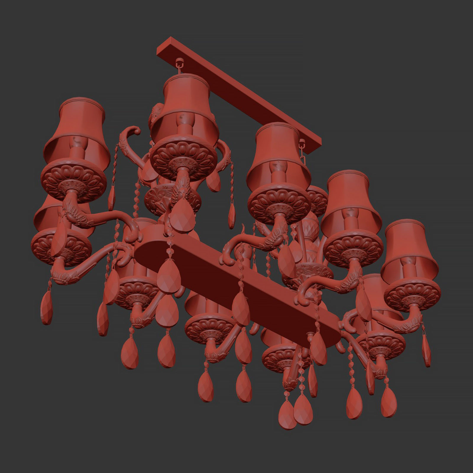 697112 Fastosita Osgona Chandelier 3D model_8