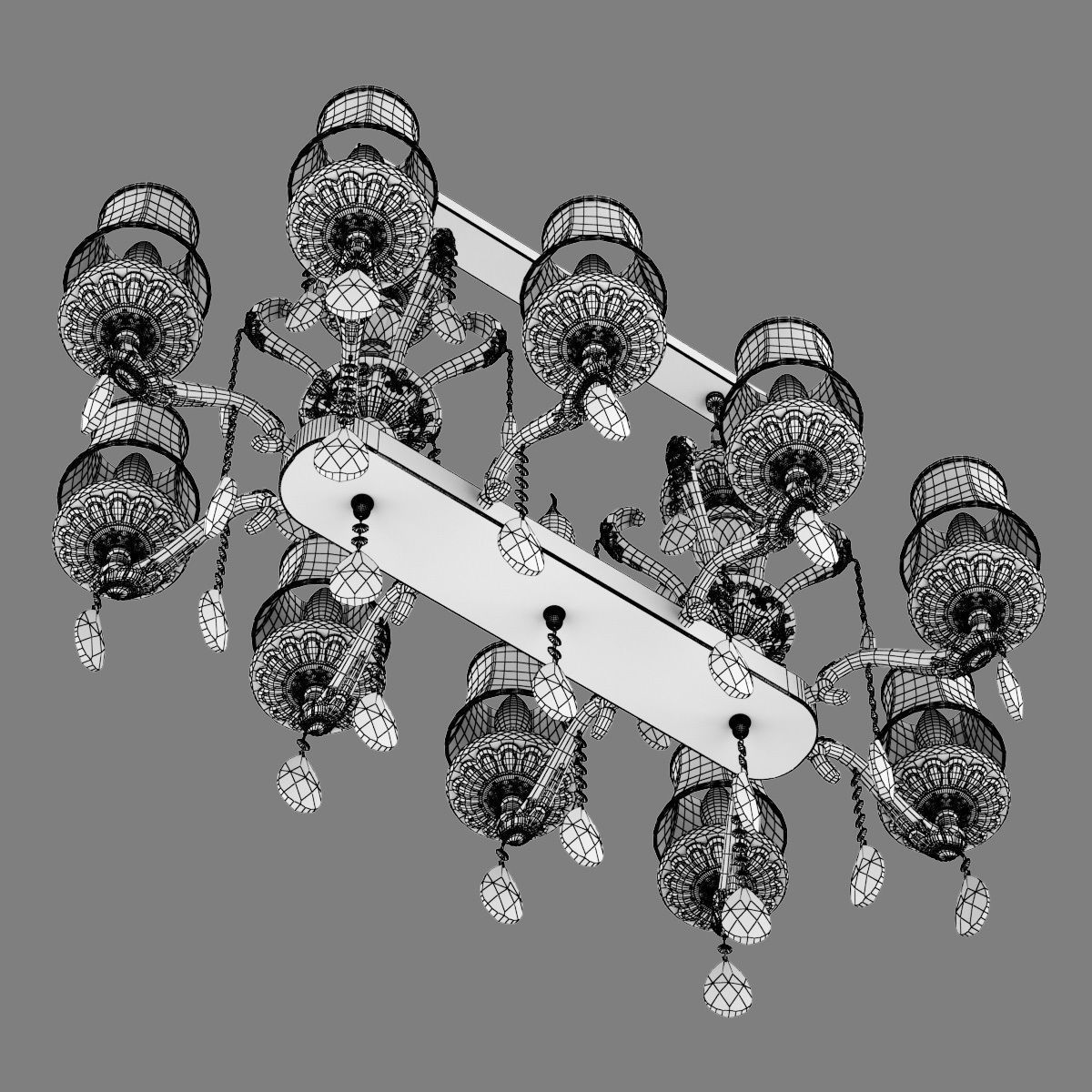 697112 Fastosita Osgona Chandelier 3D model_5
