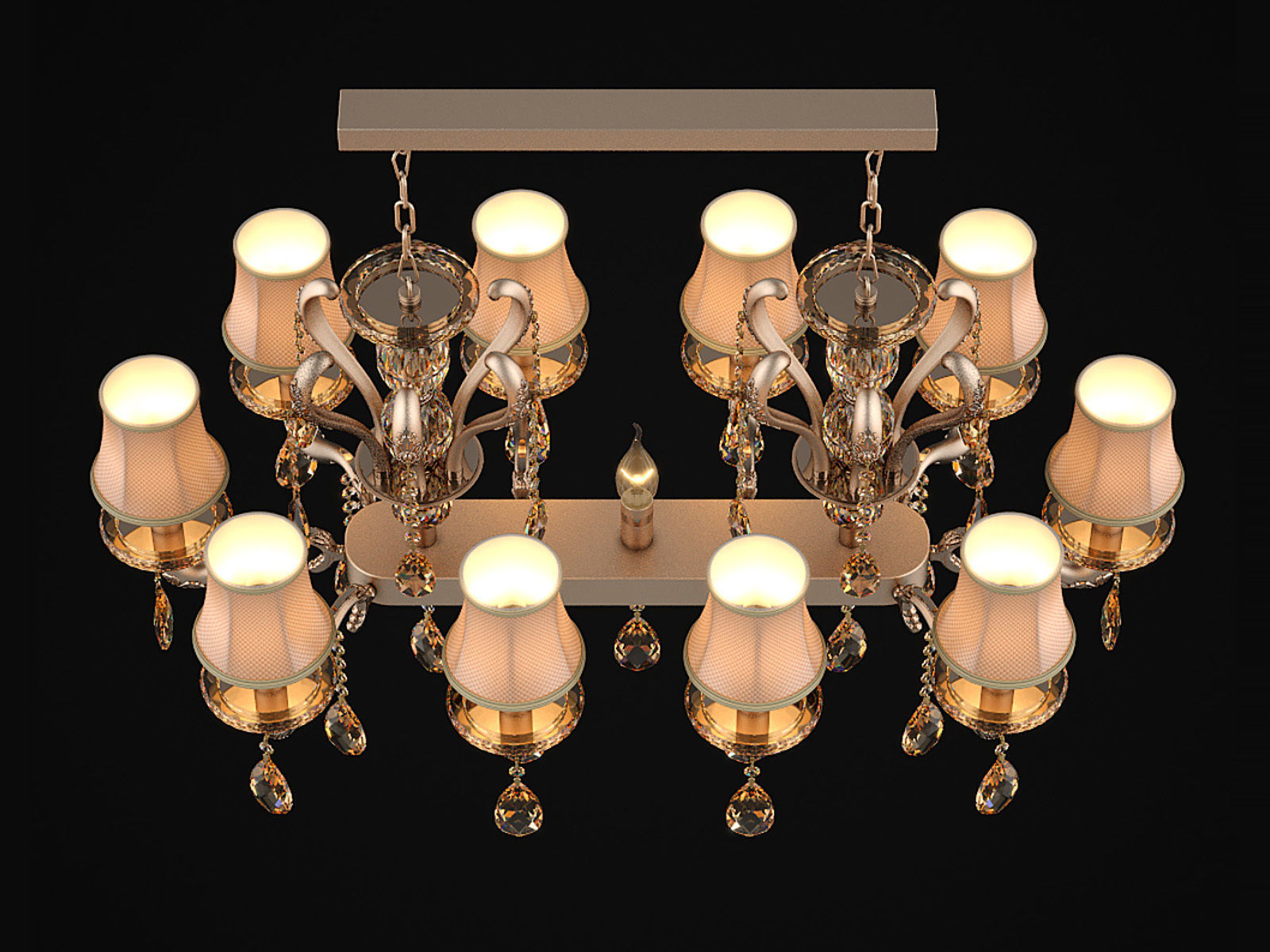 697112 Fastosita Osgona Chandelier 3D model_1