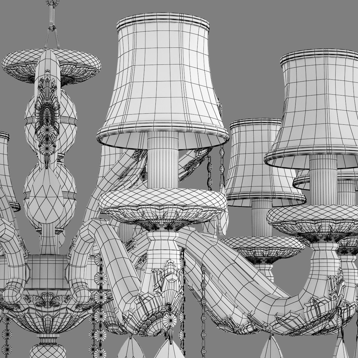697102 Fastosita Osgona Chandelier 3D model_8