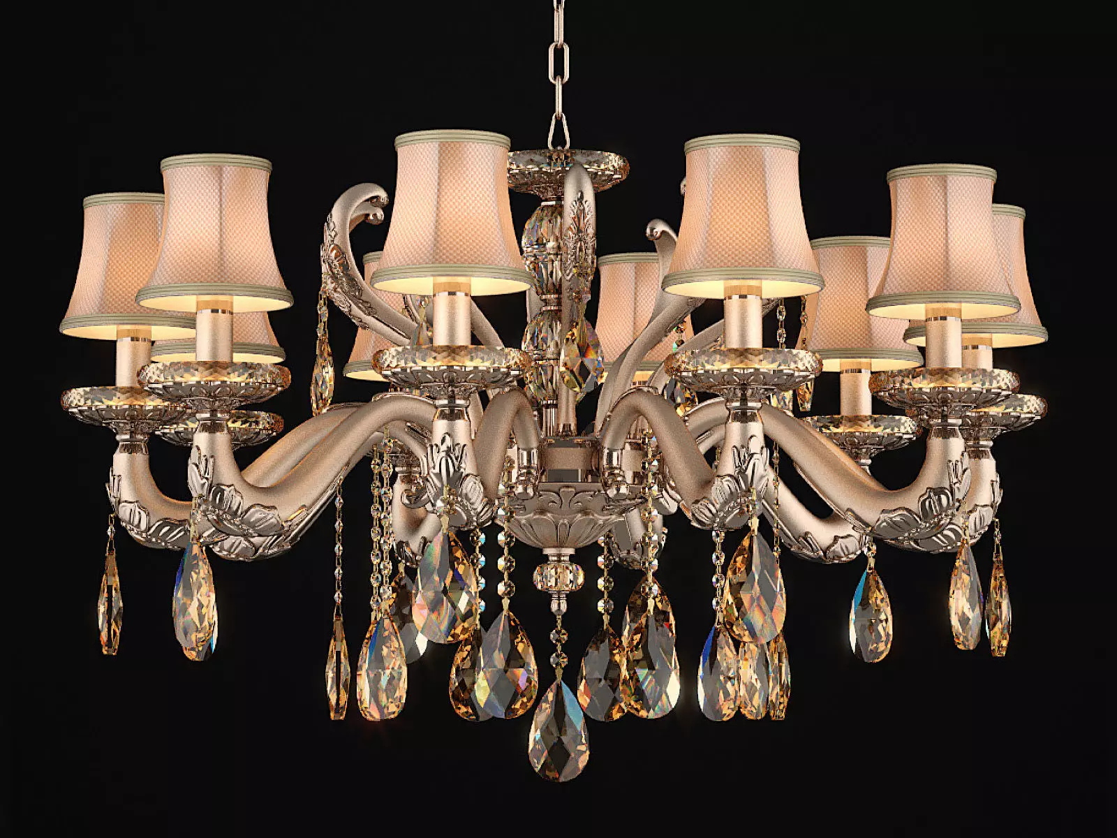 697102 Fastosita Osgona Chandelier 3D model_0