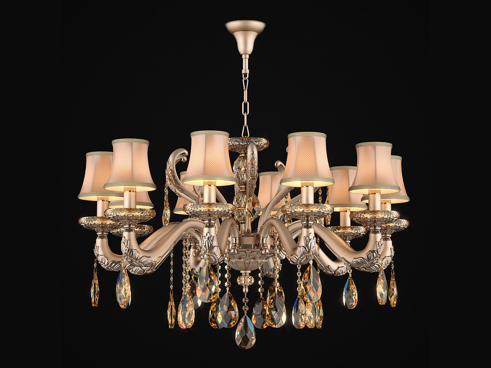 697102 Fastosita Osgona Chandelier 3D model_1