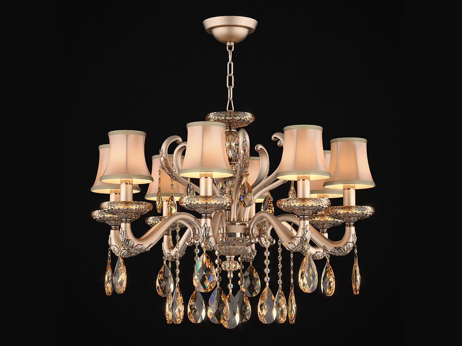 697082 Fastosita Osgona Chandelier 3D model_1