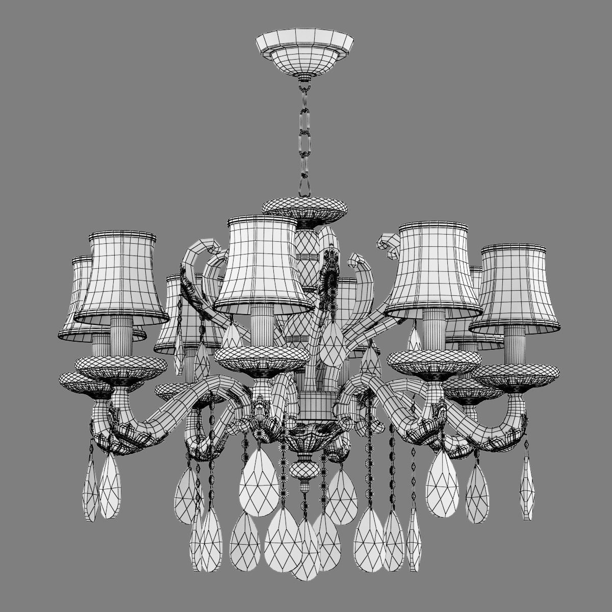 697082 Fastosita Osgona Chandelier 3D model_5
