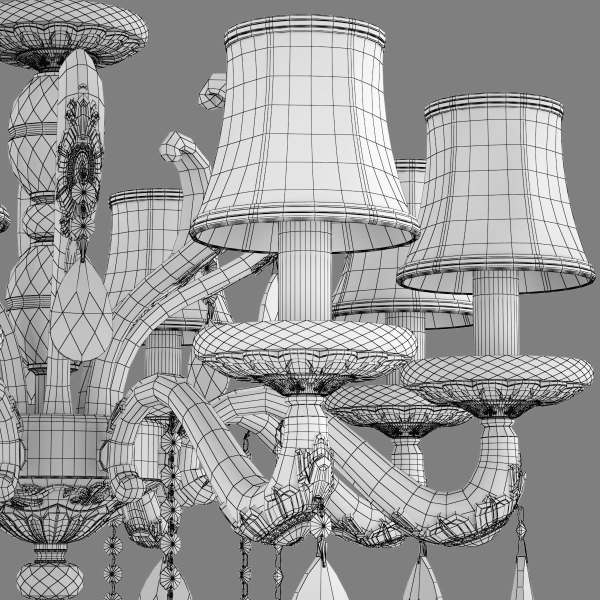 697082 Fastosita Osgona Chandelier 3D model_7