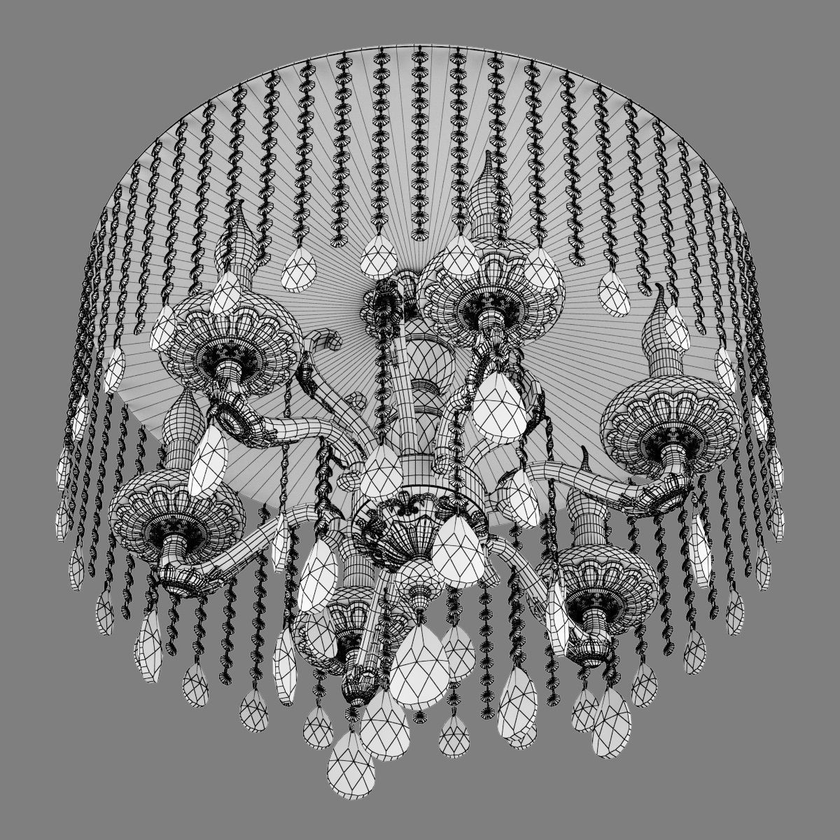 697162 Fastosita Osgona Chandelier 3D model_4