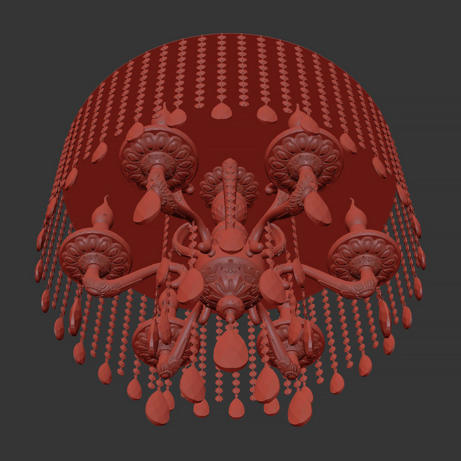 697162 Fastosita Osgona Chandelier 3D model_7