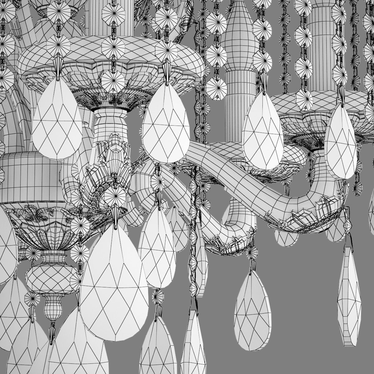 697162 Fastosita Osgona Chandelier 3D model_5