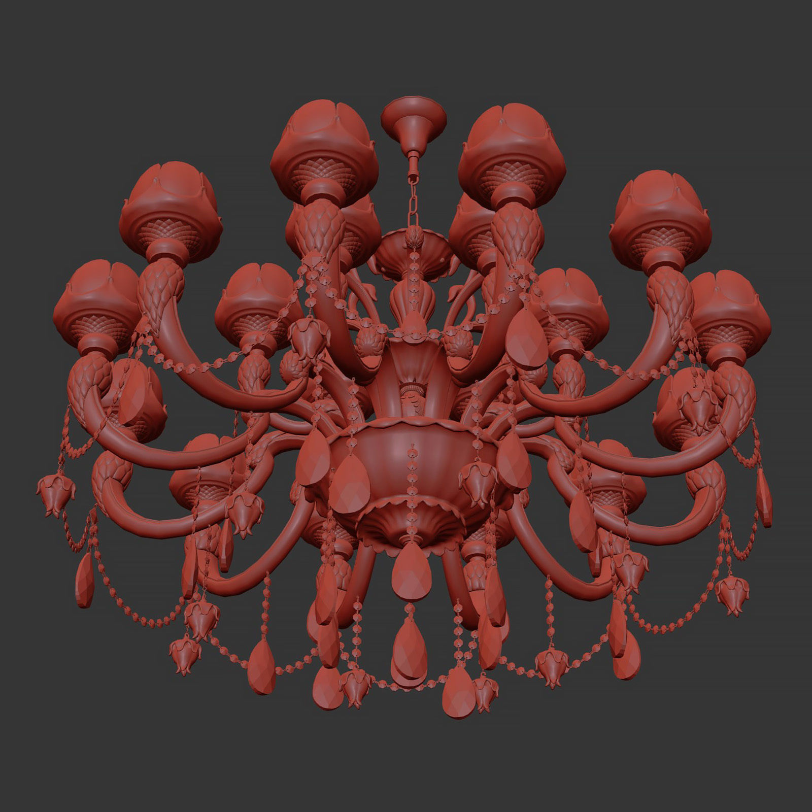 696182 Esserco Osgona Chandelier 3D model_7