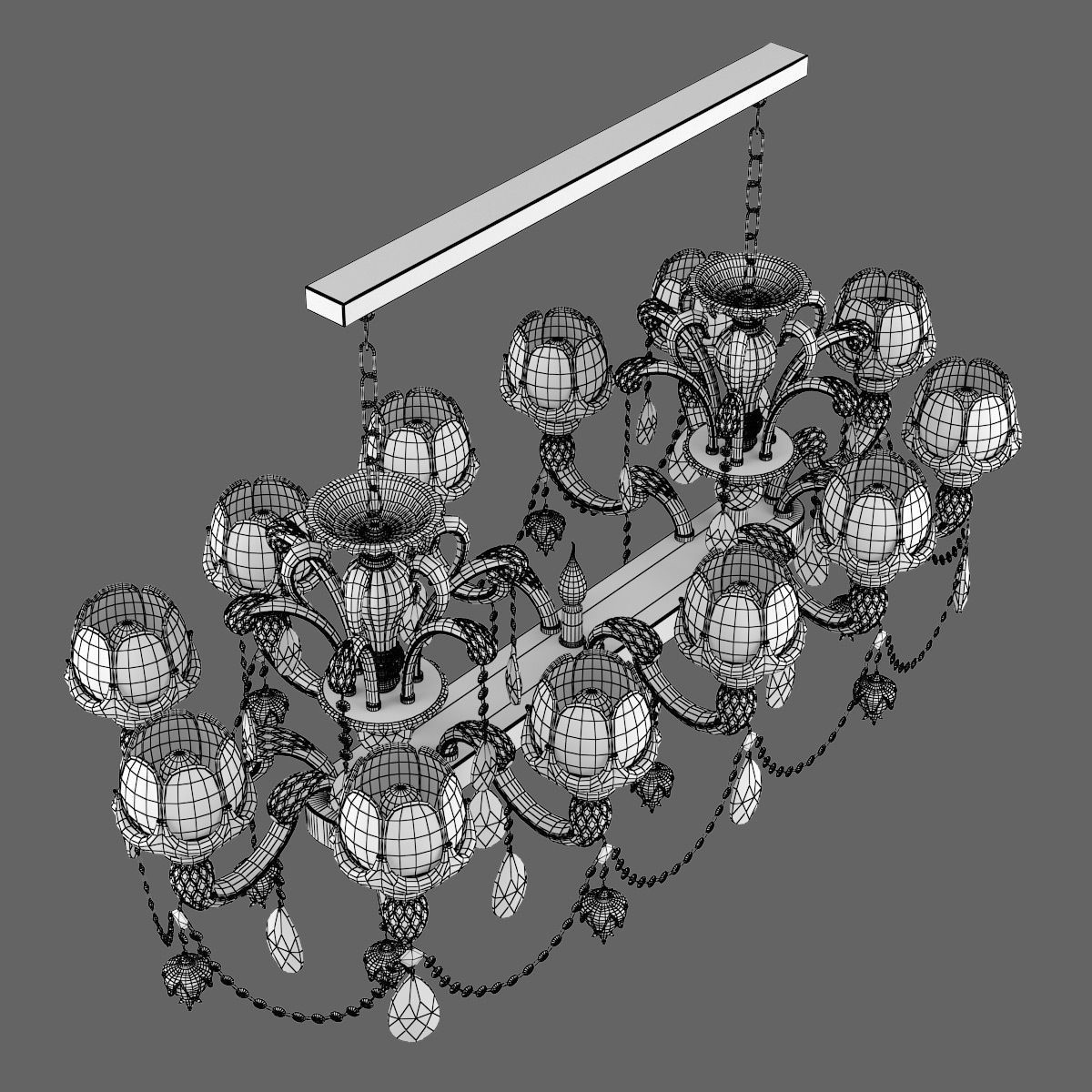 696132 Esserco Osgona Chandelier 3D model_8