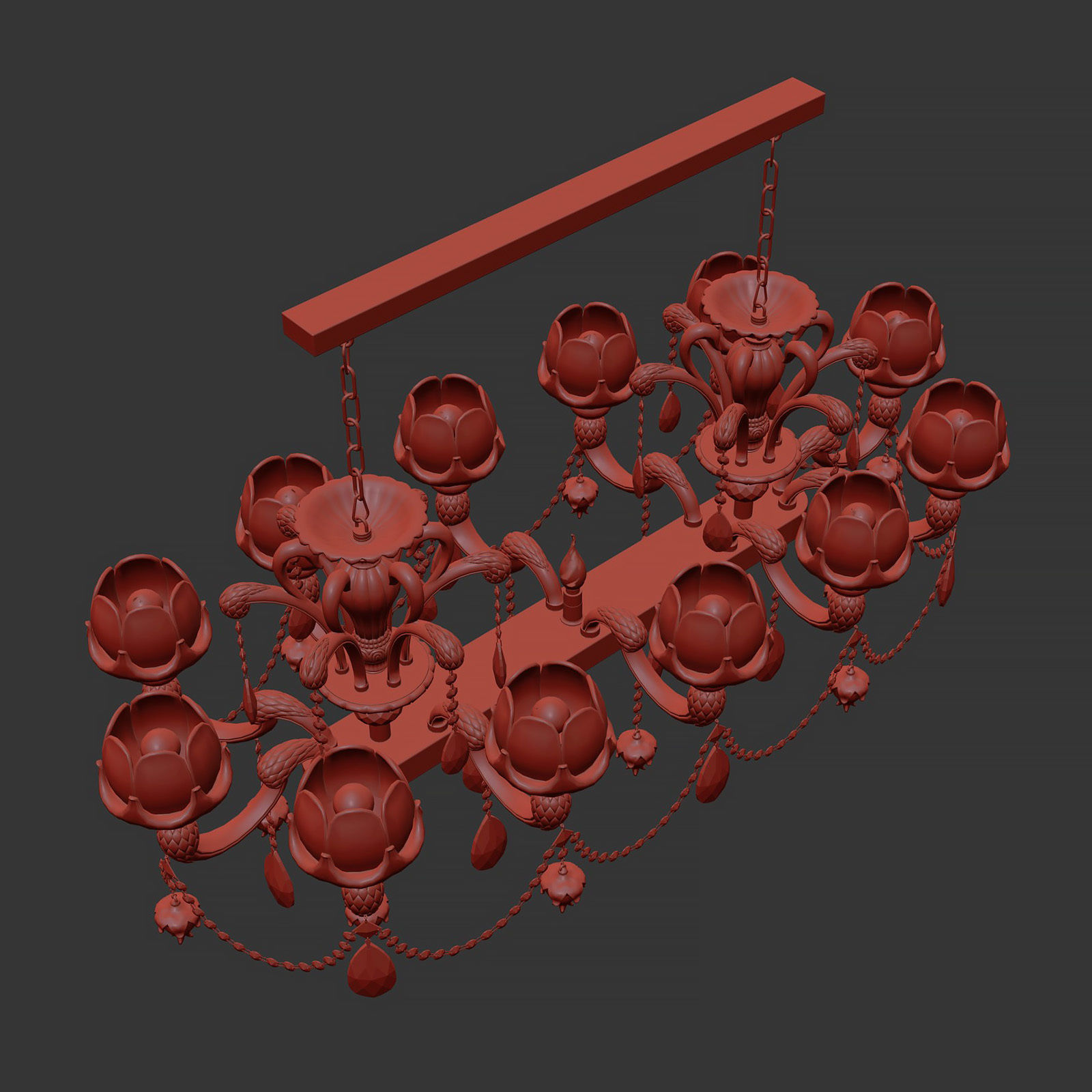 696132 Esserco Osgona Chandelier 3D model_6