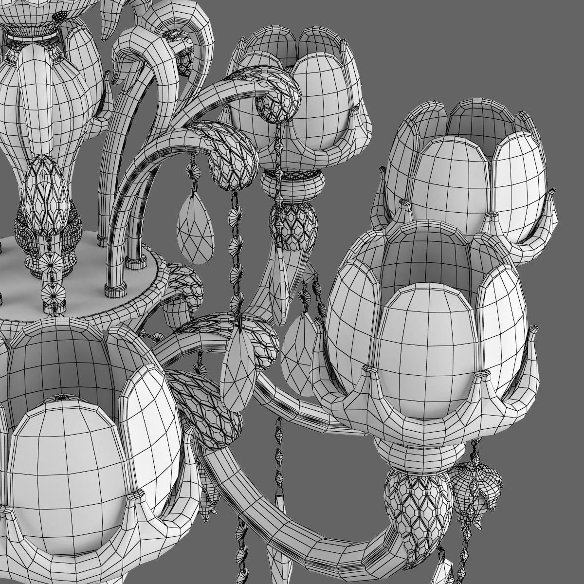 696082 Esserco Osgona Chandelier 3D model_11